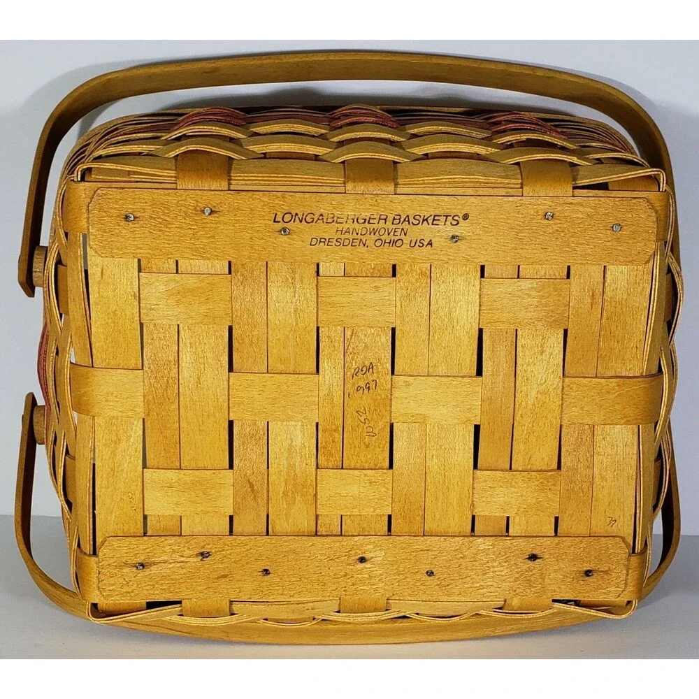 Rare 1997 Mother’s Day “Timeless Memory” Longaberger Basket #13030 ~ COMBO!